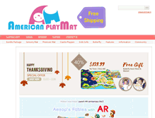 Tablet Screenshot of americanplaymat.com